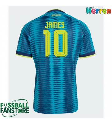 Kolumbien James Rodriguez #10 Replik Auswärtstrikot WM 2026 Kurzarm